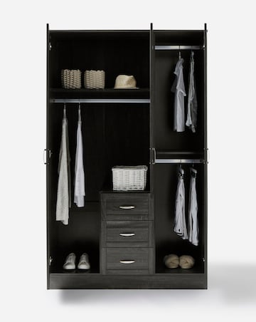 Kingston 3 Door Wardrobe