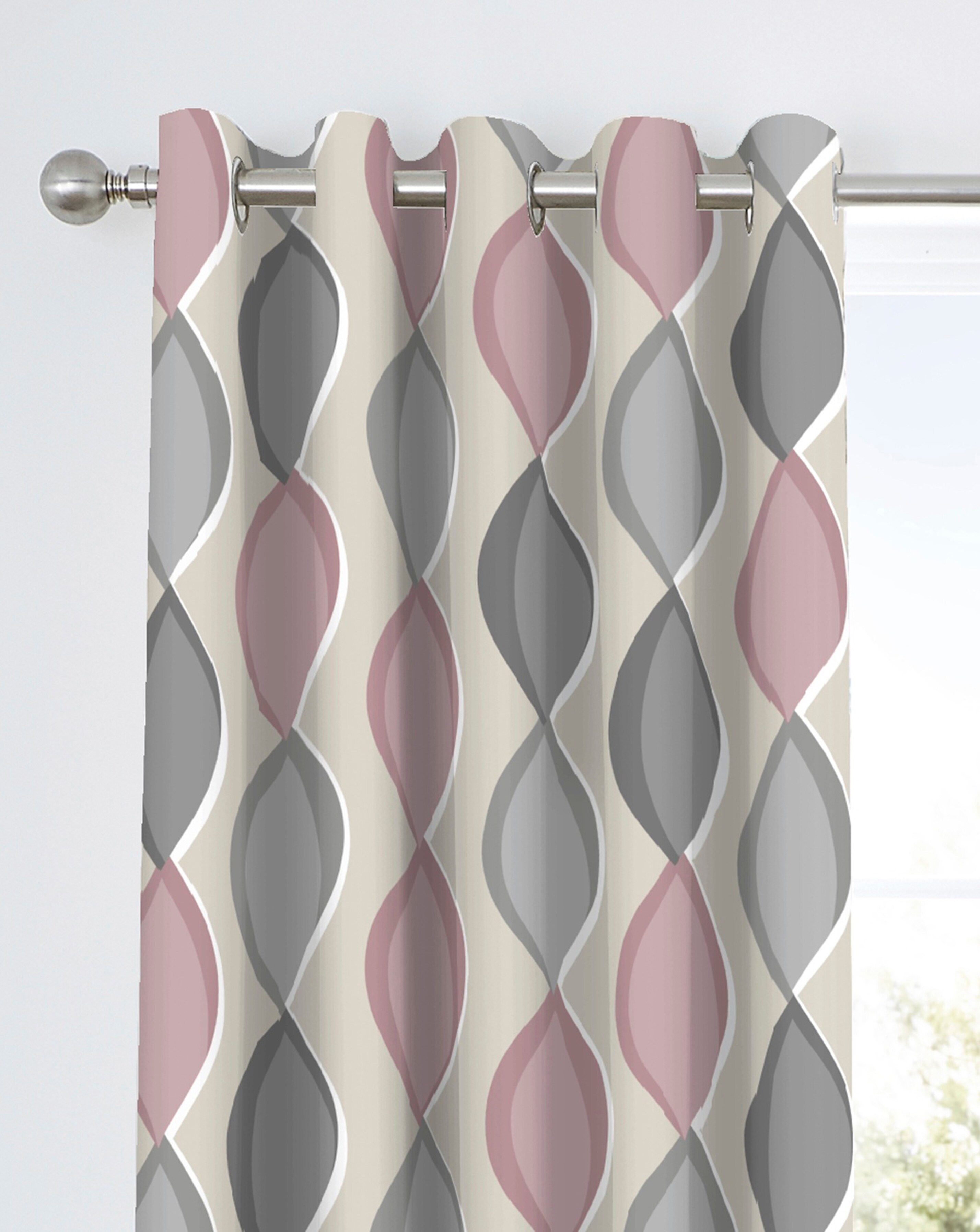Fusion Lennox Eyelet Curtains
