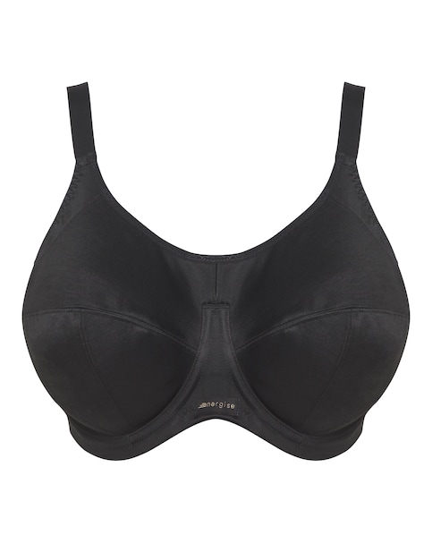 Elomi Energise High Impact Wired Sport Bra Black