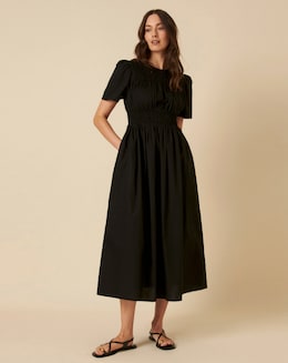 Nobody's Child Natalia Midi Dress Plain