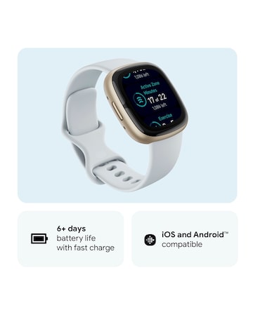 Fitbit Sense 2 Smart Watch - Blue Mist