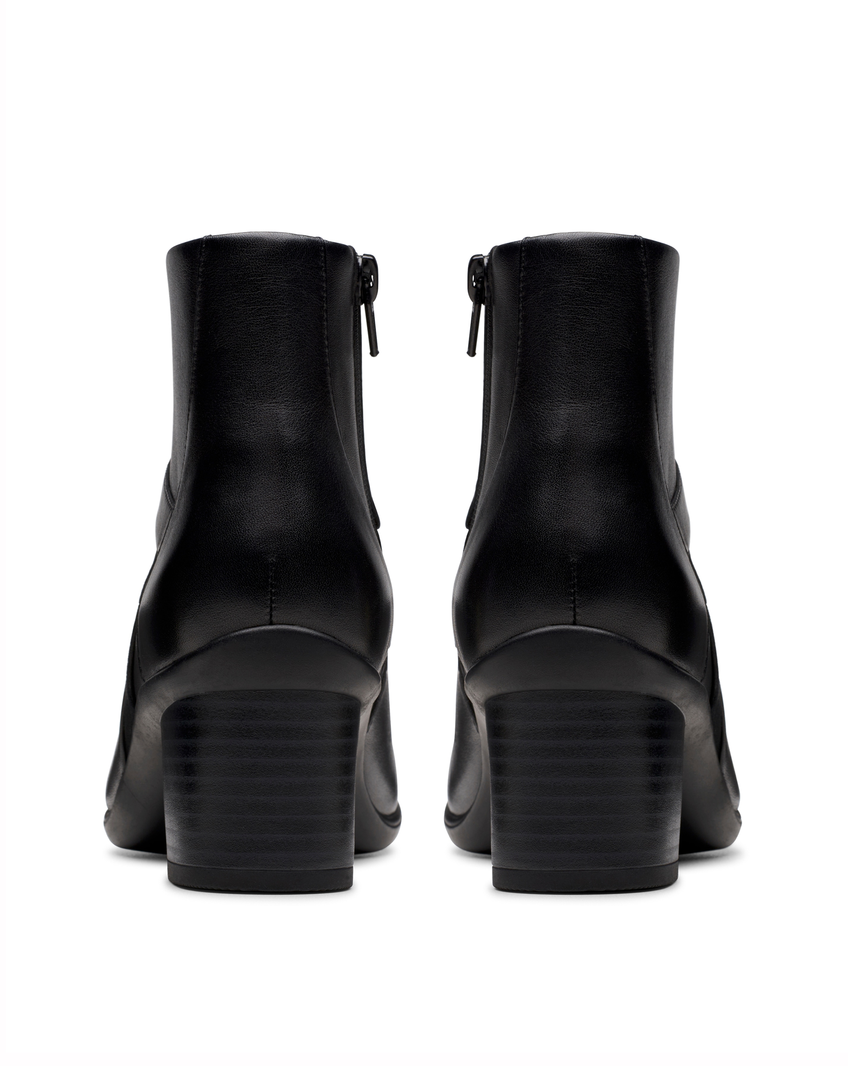 Clarks Shaya Sky Leather Boot Wide Fit Simply Be