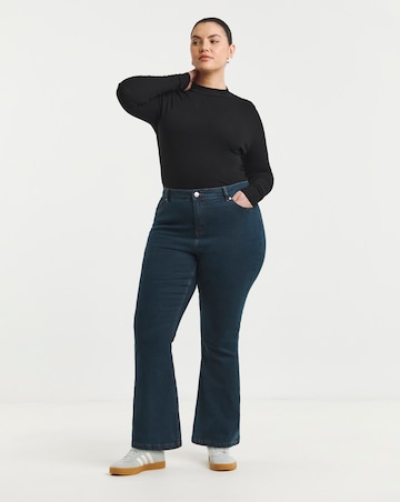 Winter Blue 24/7 Stretch Flared Jeans