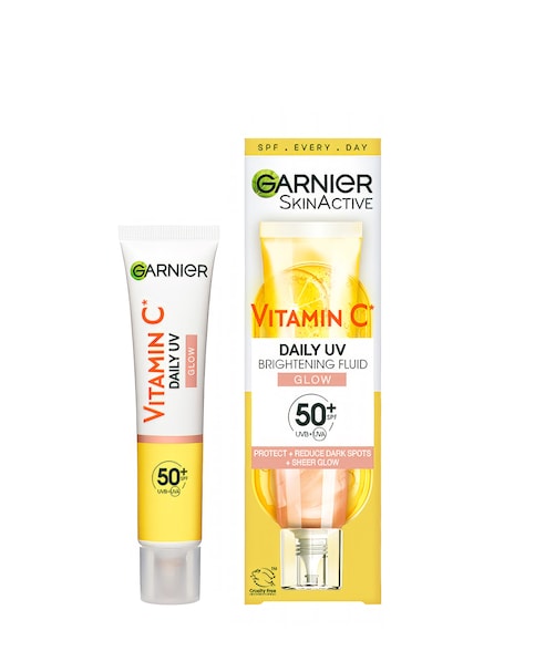 Garnier Vitamin C Daily UV Brightening Fluid Sheer Glow, SPF50+