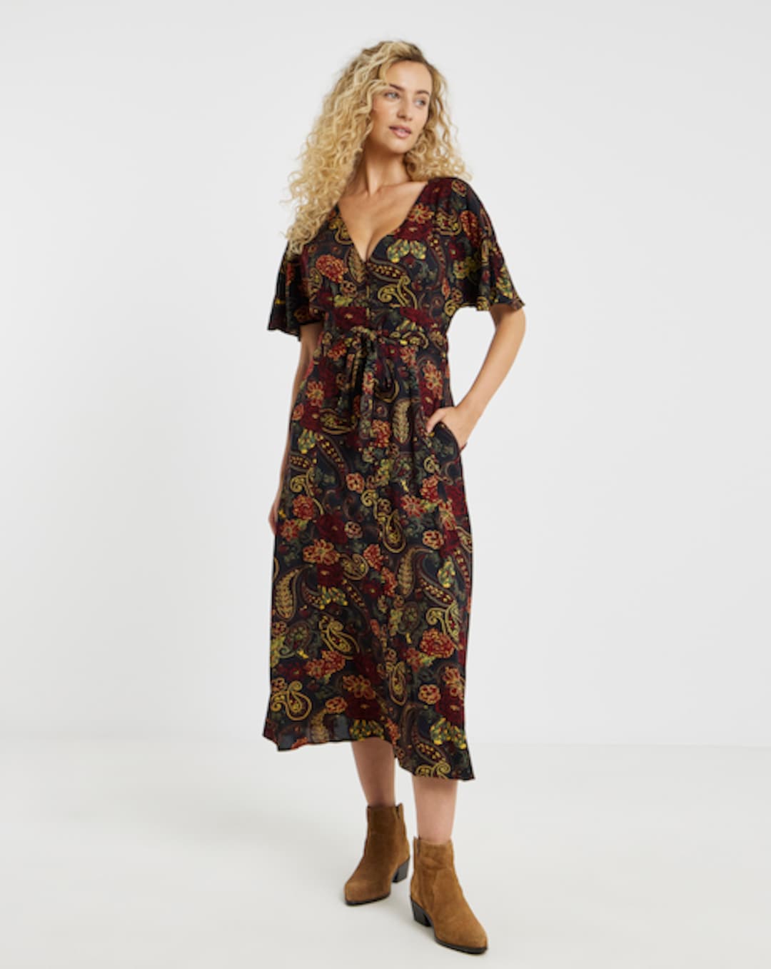 joe brown dresses sale uk Joe Brown Dress UK 22 Pink Floral Womenswear