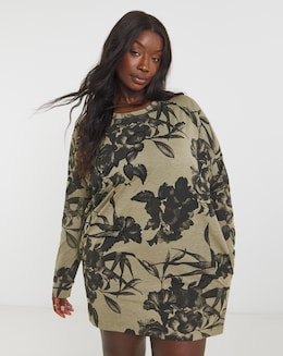 Religion Floral Mini Flint Dress