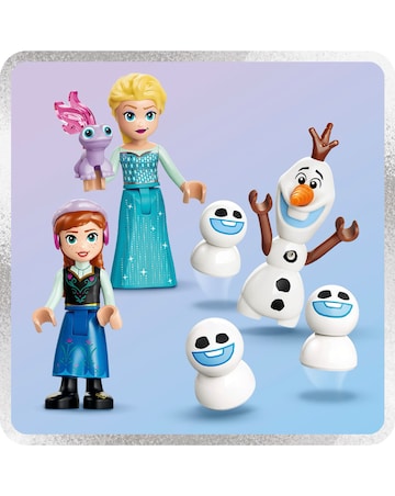 LEGO Disney Elsa's Ice Castle & Snow Ride Adventure 43281