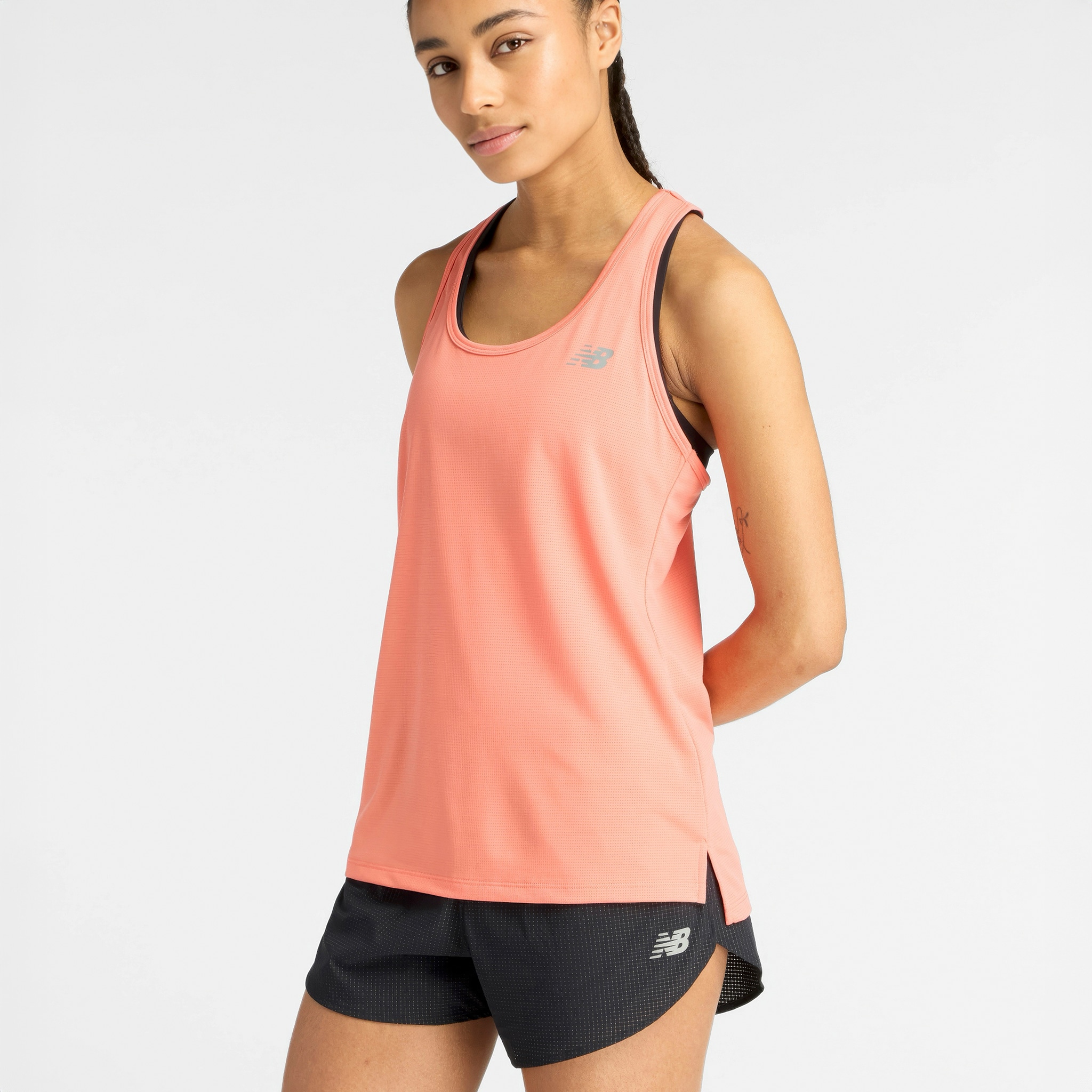 Running vest and shorts from New Balance