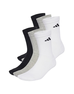 adidas Logo 6 Pack Socks