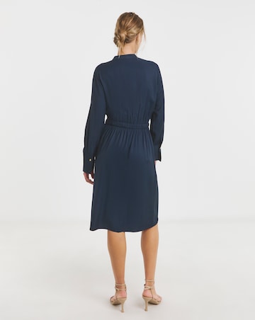 Tommy Hilfiger Navy Soft Shirt Dress