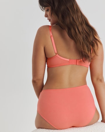 Pretty Secrets (2 Pack) Ella Lace Full Knickers Blue/Coral