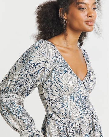 Hope & Ivy Juniper William Morris Society Dress