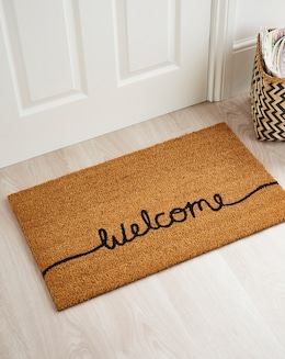 My Mat Coir Welcome Doormat