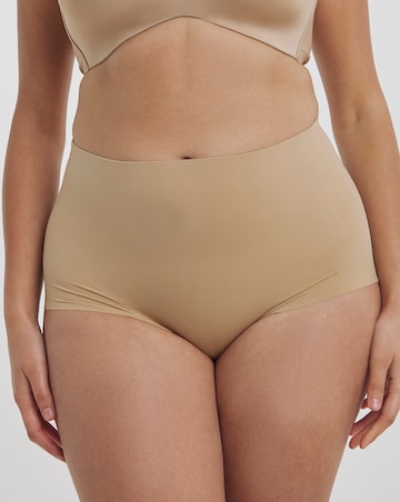 MAGISCULPT Medium Control Smooth & Sculpt Shapewear Full Brief Knicker Almond