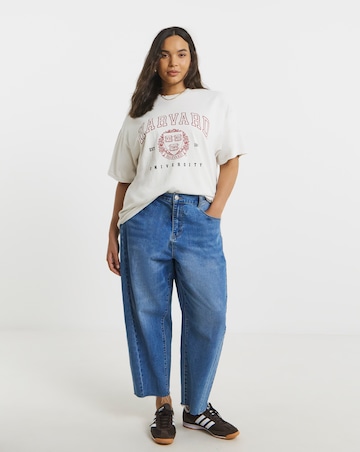 Ecru Harvard License T-Shirt