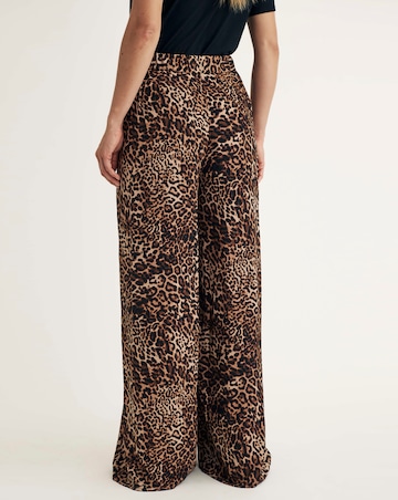 Nobody's Child Leopard Zeena Full Length Trouser
