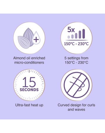 Remington Almond Allure Hair straightener