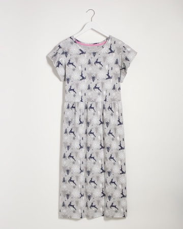 Pretty Secrets Reindeer Maxi Nightie