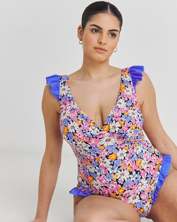 Joe Browns Floral Print Non Wired Swimsuit