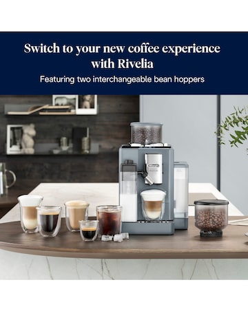 De'Longhi EXAM440.55.G Rivelia Fully Automatic Bean to Cup Coffee Machine