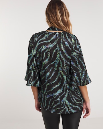 Joanna Hope Tie Neck Blouse