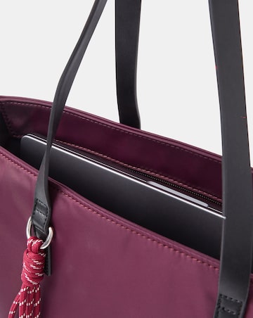 Accessorize Harper Nylon Laptop Tote Bag