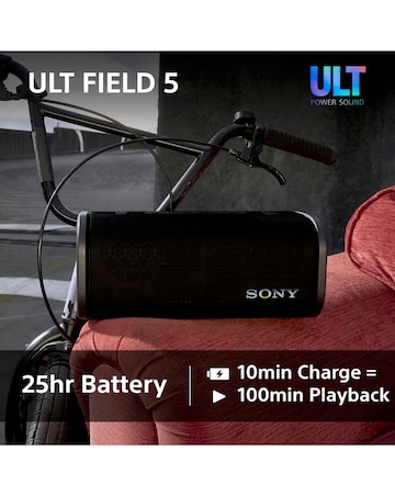 Sony ULT Field 5 Portable Wireless Speaker - Black