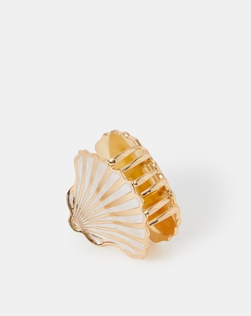 Accessorize Metal Resin Shell Claw Clip
