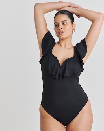 MAGISCULPT Firm Control Contour Me V Wired Bardot Swimsuit