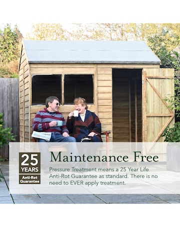 4LIFE Apex Shed 4x6 - Single Door - No Windows (Home Delivery)