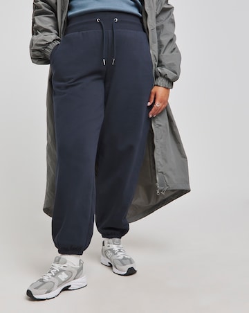 Midnight Blue Core Oversized Joggers