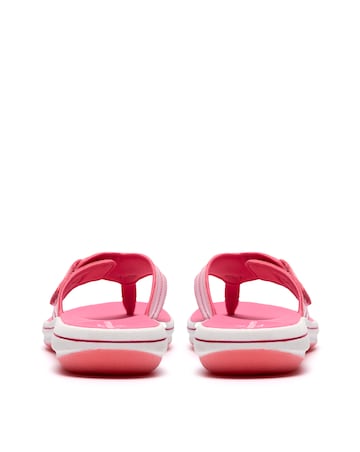 Clarks Pink Cloudsteppers Brinkley Reyna Sandals - Standard Fit (D)
