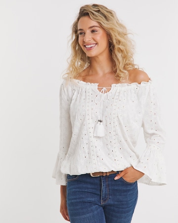 Joe Browns Summer Broderie Top
