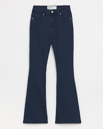 Indigo Highwaist Super Stretch Flare Jeans
