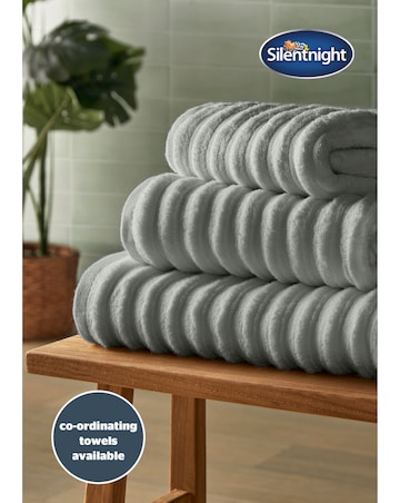 Silentnight Ribbed Cotton Bath Mat