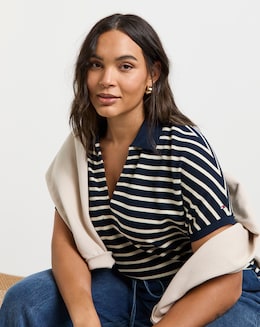 Tommy Hilfiger Open Neck Short Sleeve Polo