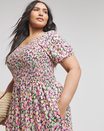 Joe Browns Ellie Shirred Jersey Maxi Dress
