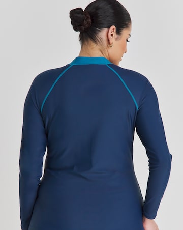 Sports Zip Up Rash Vest