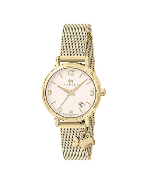 Radley Gold Mesh Strap Watch