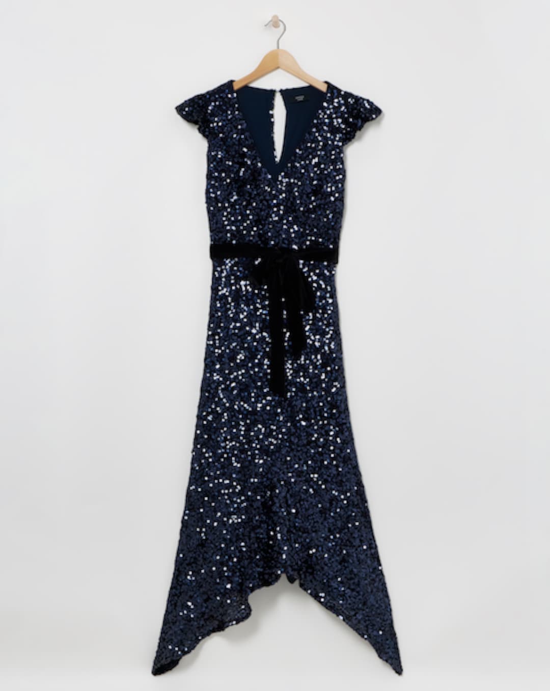joanna hope beaded bodice maxi dress Joanna Hope Mesh Beaded Maxi Dress