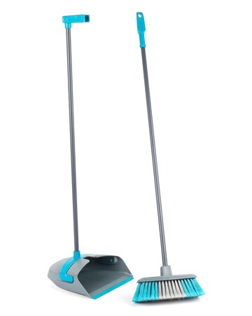 Beldray Long Handle Dustpan and Broom