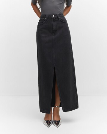 Mango Aida Denim Maxi Skirt