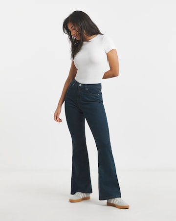 Winter Blue 24/7 Stretch Flared Jeans