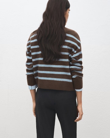 Mango Stripe Sweater