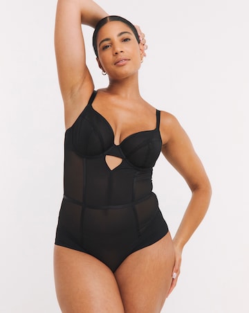Panache Tango Essence Wired Bodysuit Obsidian