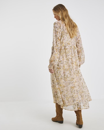 Simply Be Georgette Frill Maxi Dress