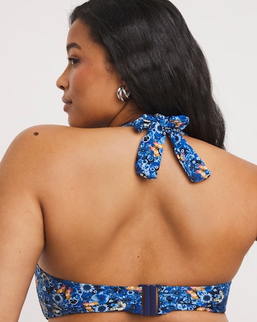 Joe Browns Butterfly Print Wired Bikini Top