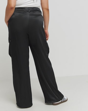 Calvin Klein Jeans Satin Cargo Trousers