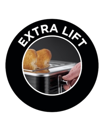 Russell Hobbs Inspire Kettle and Toaster Bundle Black