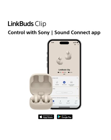 Sony LinkBuds Clip Open-Ear True Wireless Earbuds - Lavendar